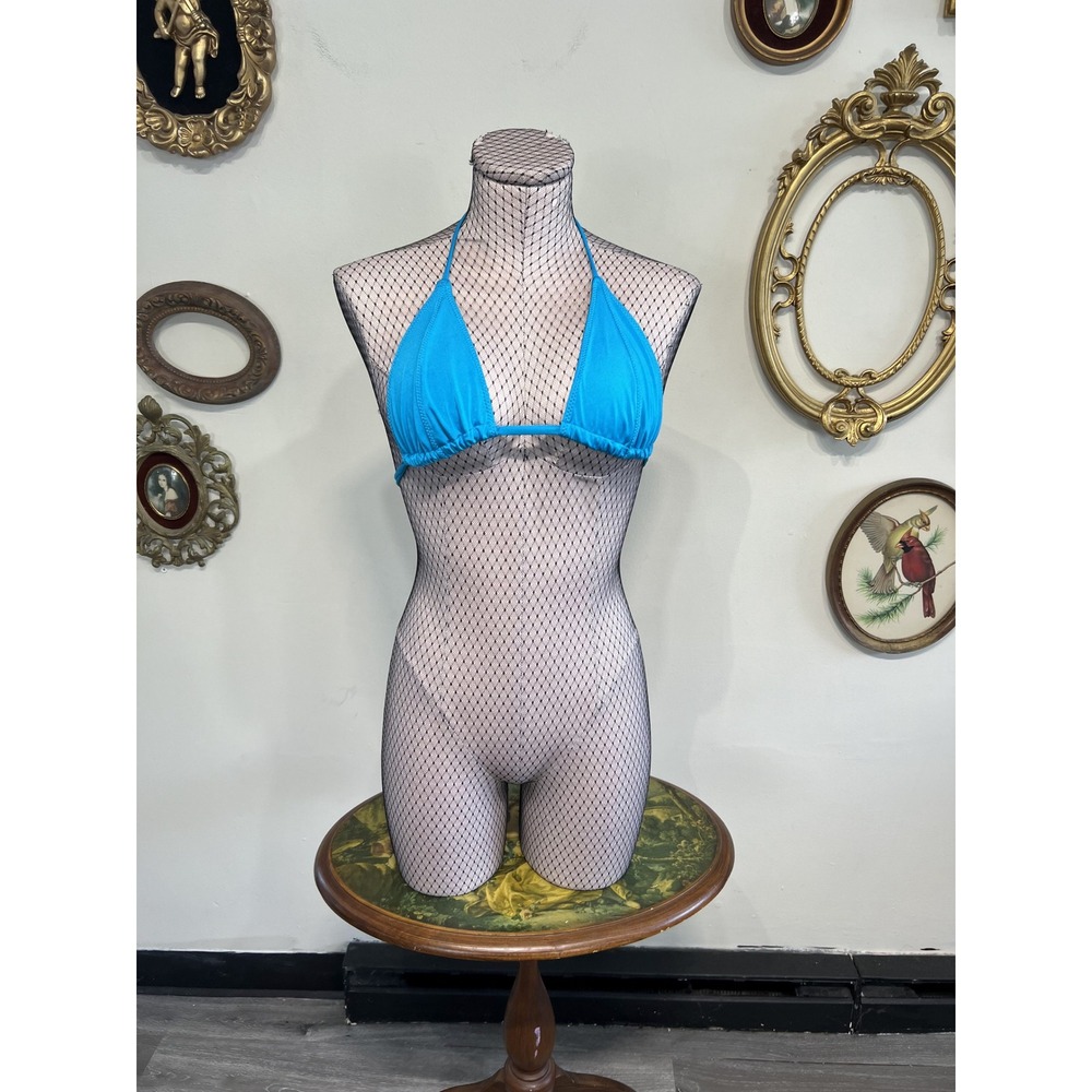 Forte Forte Turquoise Blue Triangle Bikini Set Size 1